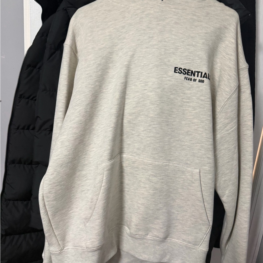 Fear of God Essentials Light Gray Tee